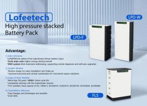Wholesale battery: Solid -Cell LIFEPO4 High Pressure Residential Energy Storage Battery Pack
