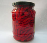 Pickled Hot Chili in Jar