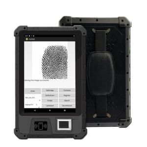 Wholesale mobile speaker: QUNSUO QS805 Rugged Industrial Tablet Android 11.0 IP65 8 Inch Biometric Fingerprint Tablet