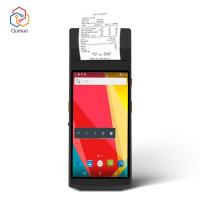 5.5 Inch Handheld Android PDA with 58mm Thermal Printer IP65 Rugged PDA Barcode Scanner