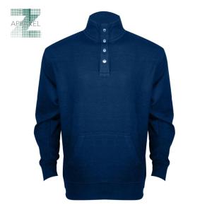 Wholesale anti wrinkle: OEM Custom Made Fleece Colorblocked Hooded Sweatshirt for Men 250gsm 60% Cotton, 40% Polyester Neckl