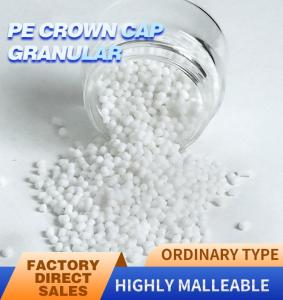 Wholesale beer raw materials: PE Crown Cap Granular Gasket Raw Materials Specially Used in Beer Bottle Capping Factory