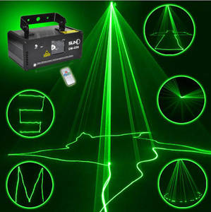 Wholesale dmx 512: Laser Projector Professional Stage Lighting Effect DMX 512 Scanner DJ Disco Party Show Lights