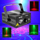 Laser Projector Stage Lighting Effect Blue LED Stage Lights Show Disco DJ Party Lighting