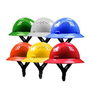 Wholesale Safety Helmet: 2022 Safety Equipment FRP Helmet with Air Holes Construction Safety EN 397 Protective Helmet