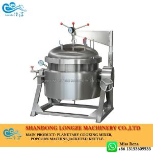 Wholesale industry cooking pot: Industrial High-pressure Cooking Kettle Machine for Cooking Hard Materials Like Bones Beans Soup