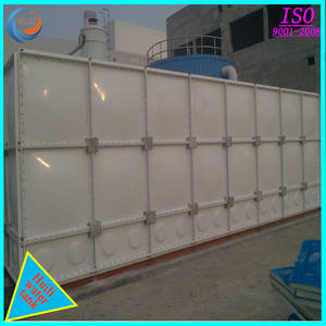 Wholesale fiber glass fix tape: Sectional FRP Water Tank with Customized Size