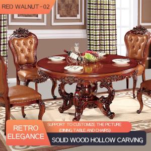 Wholesale dining room chair: European Dining Table and Chairs Set, Dining Room Furniture European Round Table, Etc.