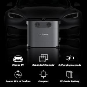 Wholesale usb charger: TICOVIS,Worlds First Portable Power Station with EV Charger