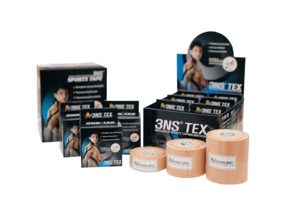 3NS Kinesiology Sports Muscle Care Tex Tape 9 Colors 2 rolls 