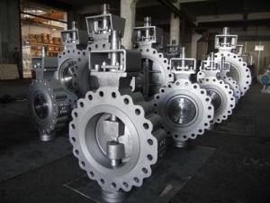 Wholesale centerline butterfly valves: Wafer CF8M High Performance Double Offset Butterfly Valve