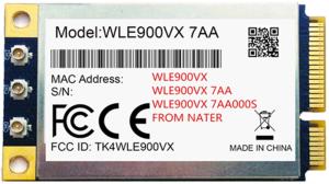 Wholesale u: Dual Band 3T3R MIMO 802.11ac Wave 1 Industrial WiFi Module WLE900VX