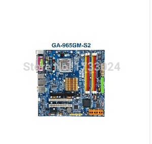 Wholesale vga: GA-965GM-DS2 LGA 775 VGA Sound SATA-II RAID GBit LAN 4x DDR2 PC2-6400 Motherboard Refurbished