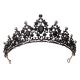 Baroque Bridal Crown, Queen Crown Princess Crown Bridal Wedding Tiara Rhinestone Crown for Women,Cos