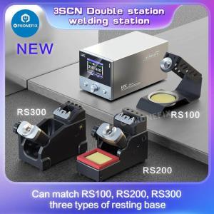 Wholesale pc stations: I2C 3SCN Dual Welding Station with C210 C115 Handles PCB Repair Tool