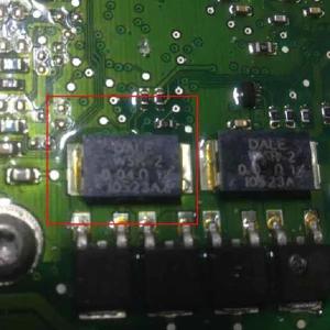 Wholesale resistors: WSR-2 0.04 Ohm Car Computer Board High Power Protection Resistor