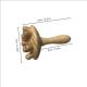 Wooden Massage Comb Acupoint Massage Claw Head Meridian Dredging Acupoint Full Wooden Handle Massage