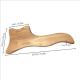 Fishtail Ax Wooden Scraping Board Scraping Face Back Beauty Rolling Tendon Board Pulling Tendon Stic