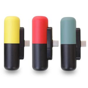 Wholesale battery charger: 3300mAh Battery Charger Mini Capsule PoverBank