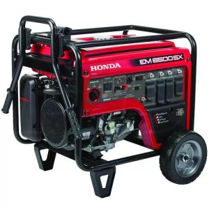 Wholesale bluetooth: Honda EM6500SX - 5500 Watt Electric Start Portable Generator W Bluetooth & CO-MINDER (Www.Toleq.Com)
