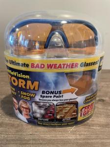 Wholesale s: BulbHead BattleVision Storm Men's Bad Weather Glasses with Blue