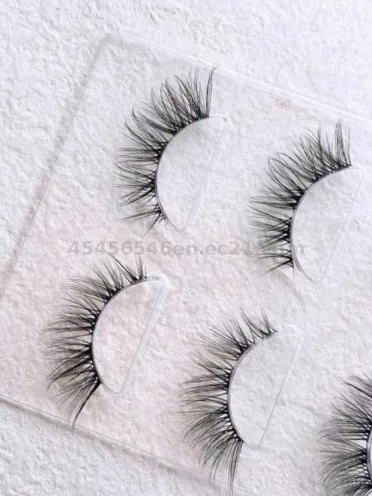 Eyelash Convenient and Quick Rabbit Hair Natural Style Waterproof Formula Eco-friendly Materials