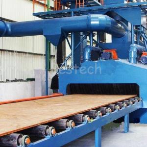 Wholesale wall mounted panel p: Roller Conveyor Shot Blasting Machine for Steel Plate Proflle