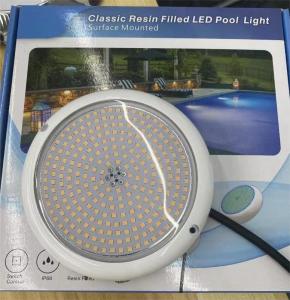 Wholesale light for concrete pools: Resin Filled IP68 Waterproof Wall Mounted LED Light, Stainless Steel and Plastic Casing 12W To 18W