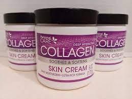 Wholesale moisture absorbent: NEWCollagen Skin Cream Lot of 2, 6 Oz Ea. Daily Moisturizer, Absorbs Fast Hydrating