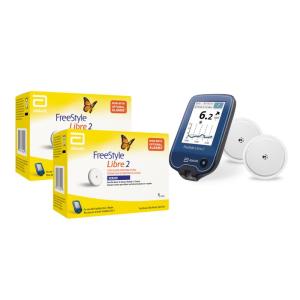 Wholesale starter kit: FreeStyle Libre 2 Reader with Sensor Starter Kit for Continuous Glucose Monitoring