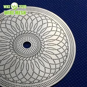 Wholesale filter disc: 304 316 316L Stainless Steel Perforated/Etched/Etching Sheets Filter Mesh Disc/Tube