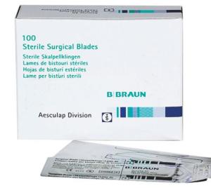 Wholesale no blade: BBraun Disposable Surgical Blade Stainless Steel No:11 No:10