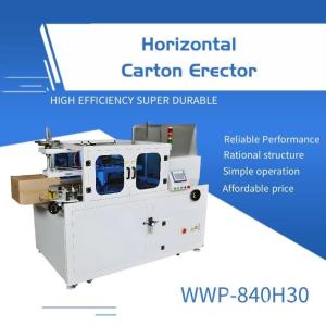Wholesale horizontal automatic packing machine: Automatic Horizontal Carton Erector