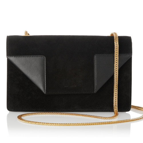 YSL Black Suede Betty Shoulder Bag Designer Handbags(id:7817754 ...