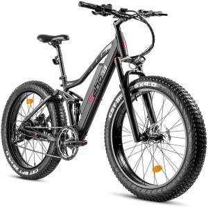Wholesale fat bike electric motor: Eahora AM100 AM200 Electric Mountain Bicycle Dual Hydraulic Brakes, Air Full Suspension 48V Urban EL