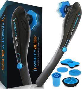 Wholesale t: MIGHTY BLISS Deep Tissue Back and Body Massager Cordless Electric Handheld Percussion Muscle Hand Ma