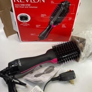 REVLON One-Step Volumizer Original 1.0 Hair Dryer and Hot Air Brush - Black