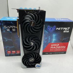 Wholesale gaming: New Arrival SAPPHIRE RX 6800XT 16GB 256-Bit GDDR6 Video Gaming Card