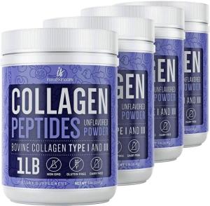 Wholesale aging: Collagen Powder Premium Peptides Hydrolyzed Anti-Aging Unflavored 1LB
