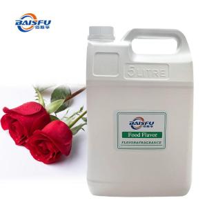 Wholesale industrial light: Light Yellow Liquid Concoction Fragrance Rose Essence Food Industrial Flavor