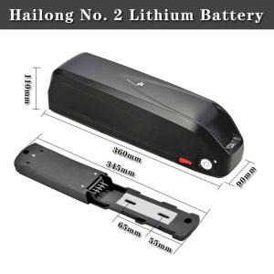 Wholesale gao: 48v Haillong Battery Ebike 48V 17.5AH Hailong Battery Pack Hailong Case  Battery
