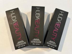 Wholesale box: Huda Beauty #Fauxfilter Luminous Matte Foundation NEW in BOX( PICK SHADE) 1.18oz