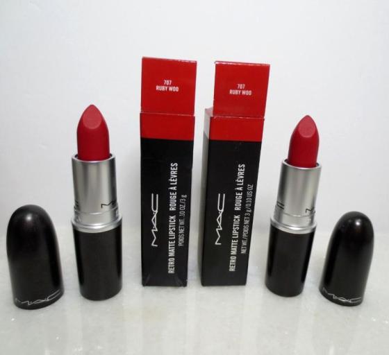 M-a-c Retro Matte Lipstick in Shade #707 Ruby Woo 0.10 Oz