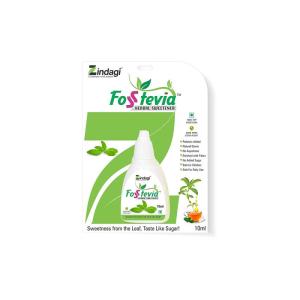 Wholesale free: Zindagi Fosstevia Liquid Natural Stevia Liquid Drops - Sugar Free