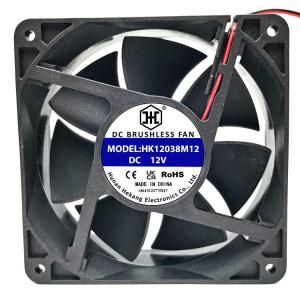 Wholesale 3010 dc fan: Cooler Hekang 12038 DC 12V 24V 48V Dual Ball Bearing Cooling Fan 120x120x38mm Axial Fan