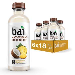 Wholesale coconut water: Bai Coconut Flavored Water Puna Coconut Pineapple,Coconut Pineapple Flavored Water Drink 6 Count