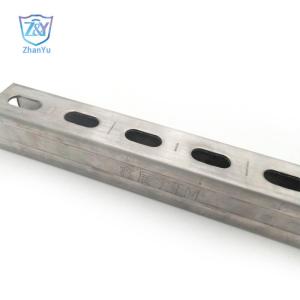 Wholesale steel channels: 41*41/41*21 Unistrut Channel Support Steel