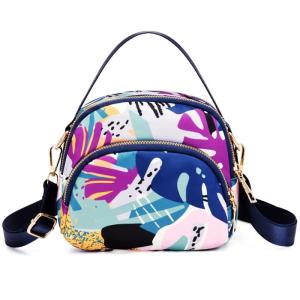 Wholesale oem women: Mini Cell Phone Bag OEM Odm Nylon Bag Girls Wallet Portable Key Bag Women Coin Purse
