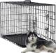 48 Inch Large Dog Crate Dog Kennel Cage Metal Wire Crates PET Cages Double-Door