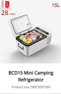 Wholesale Auto Electronics: BCD15 Mini Camping Refrigerator